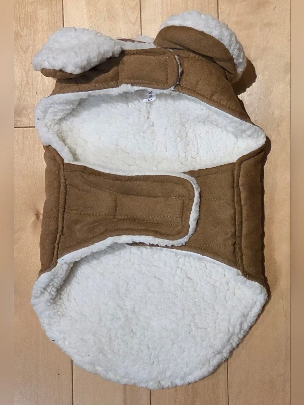 Koolaburra by UGG Brown Sherpa Lined Dog Jacket (small)